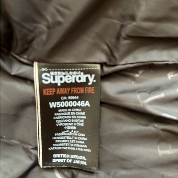 Superdry down jacket - Picture 7 of 7